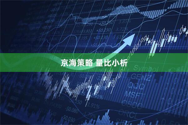 京海策略 量比小析